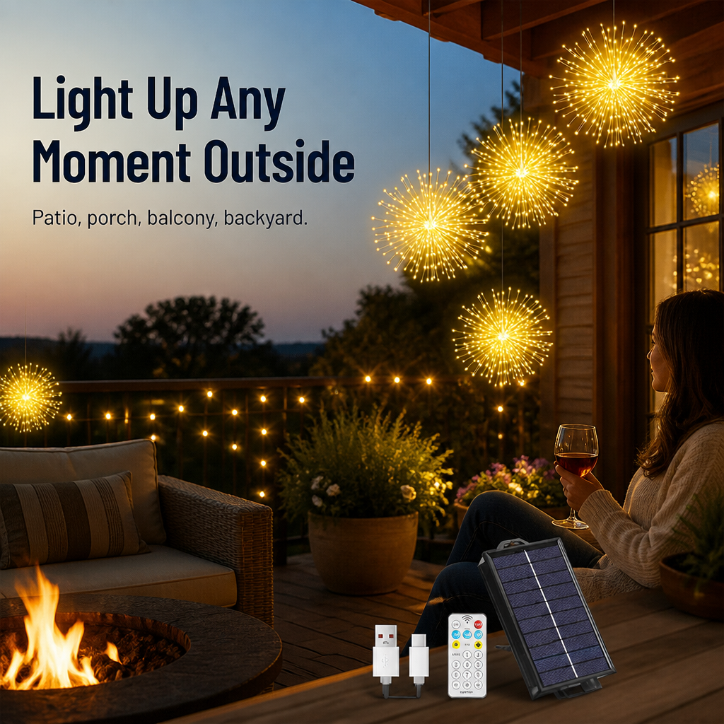 LumaGlint™ — Ignite Your Evenings with Effortless, Stunning Outdoor Magic