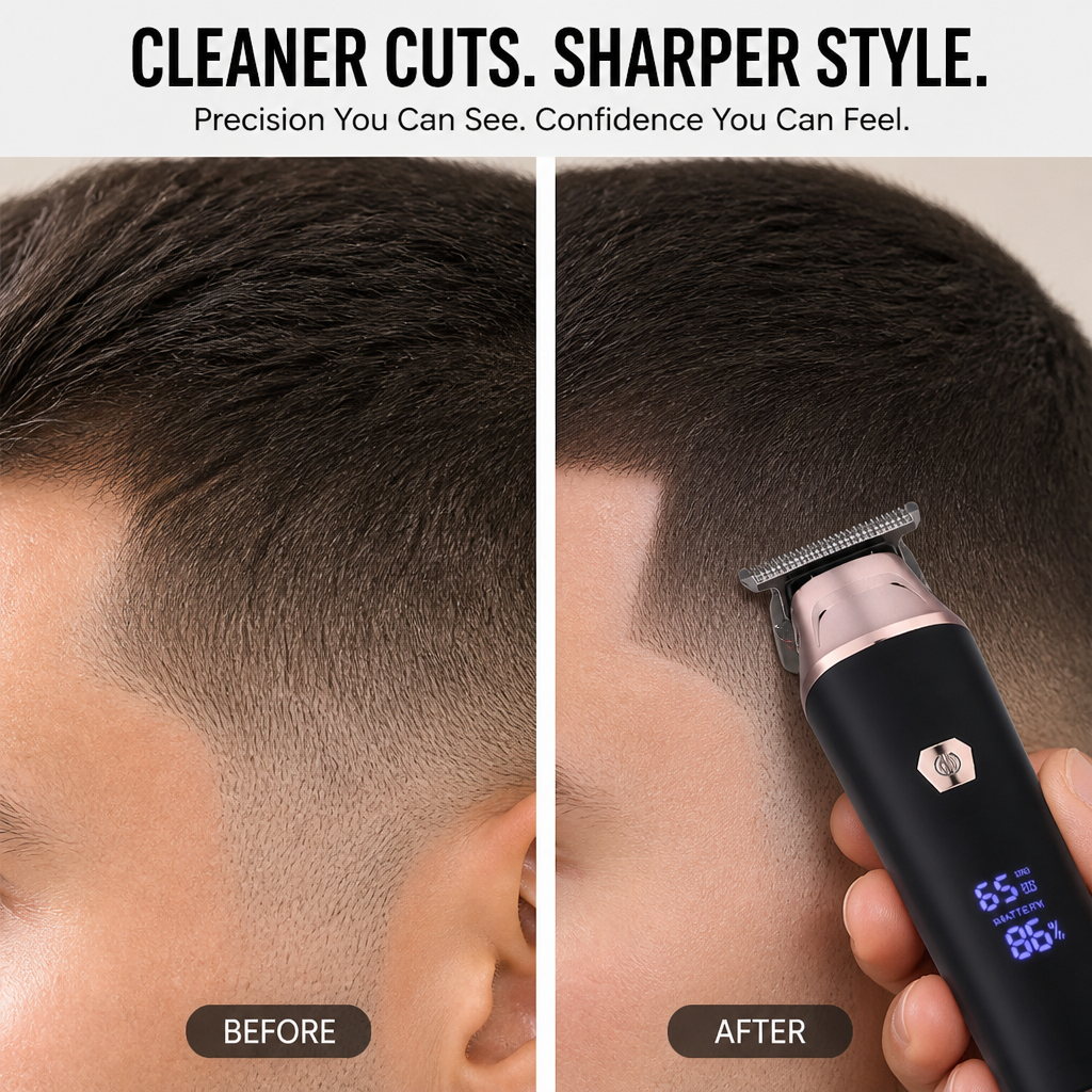 ApexTrim™ — Command Your Look with Quiet, Precise Power