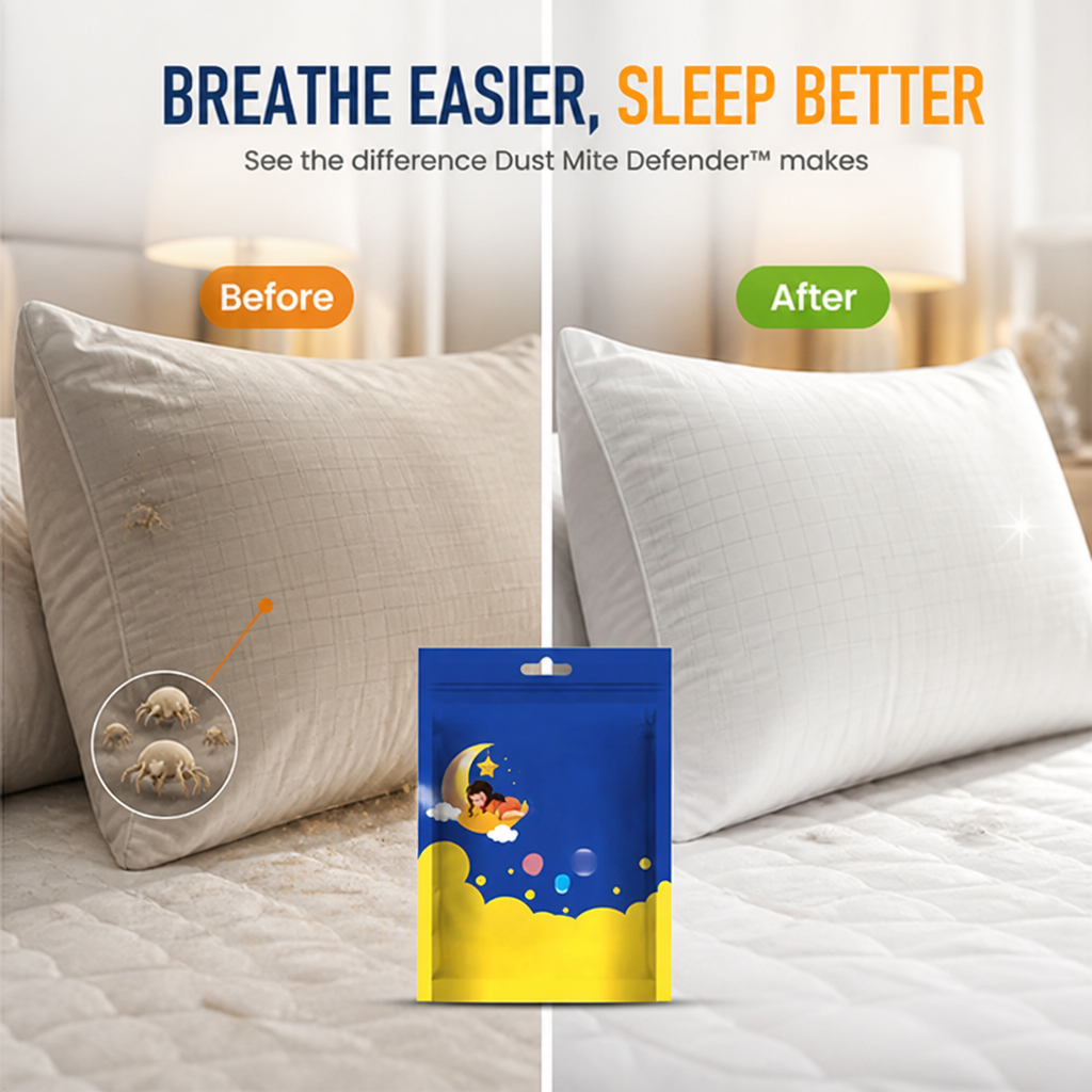 Dust Mite Defender™ — Breathe Easy Again with Gentle, Lasting Allergy Relief