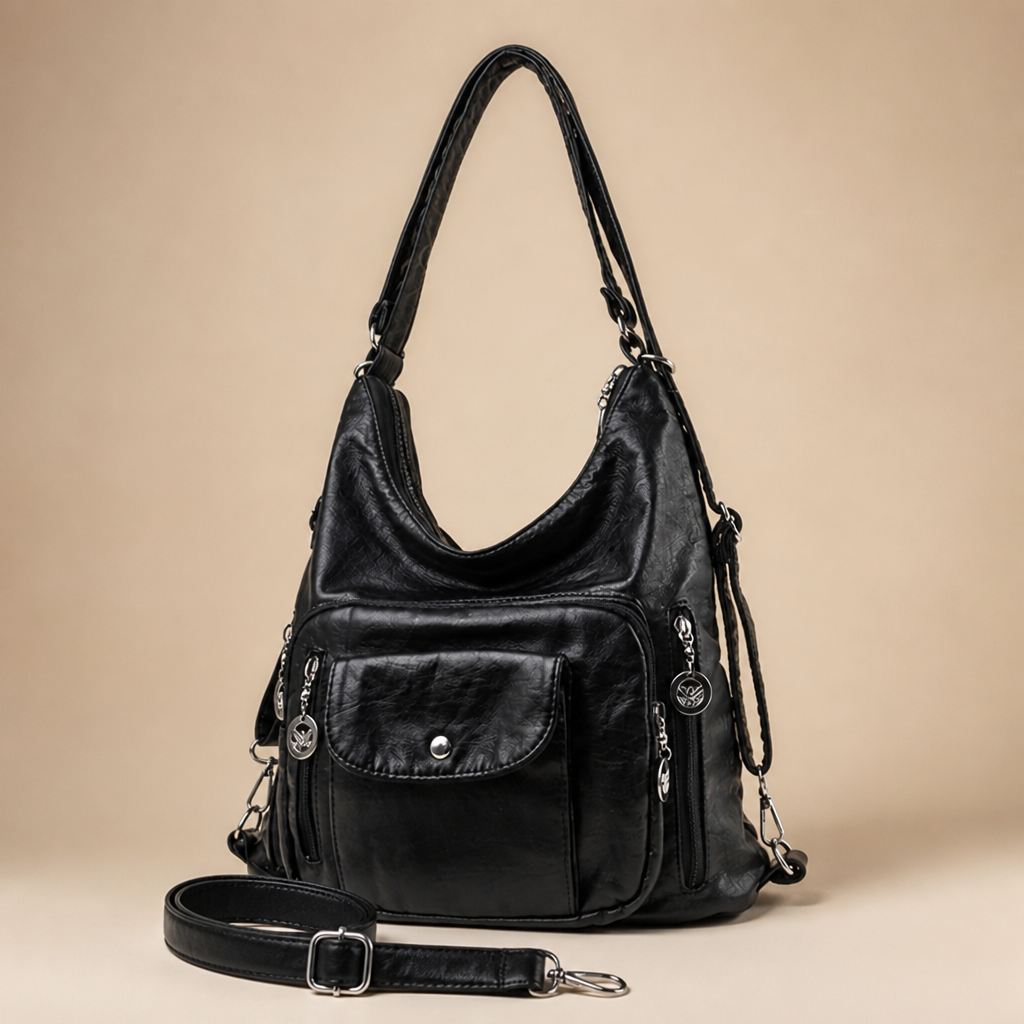VersaLuxe™ Convertible Shoulder Bag — Own Every Moment with Effortless Style and Perfect Order