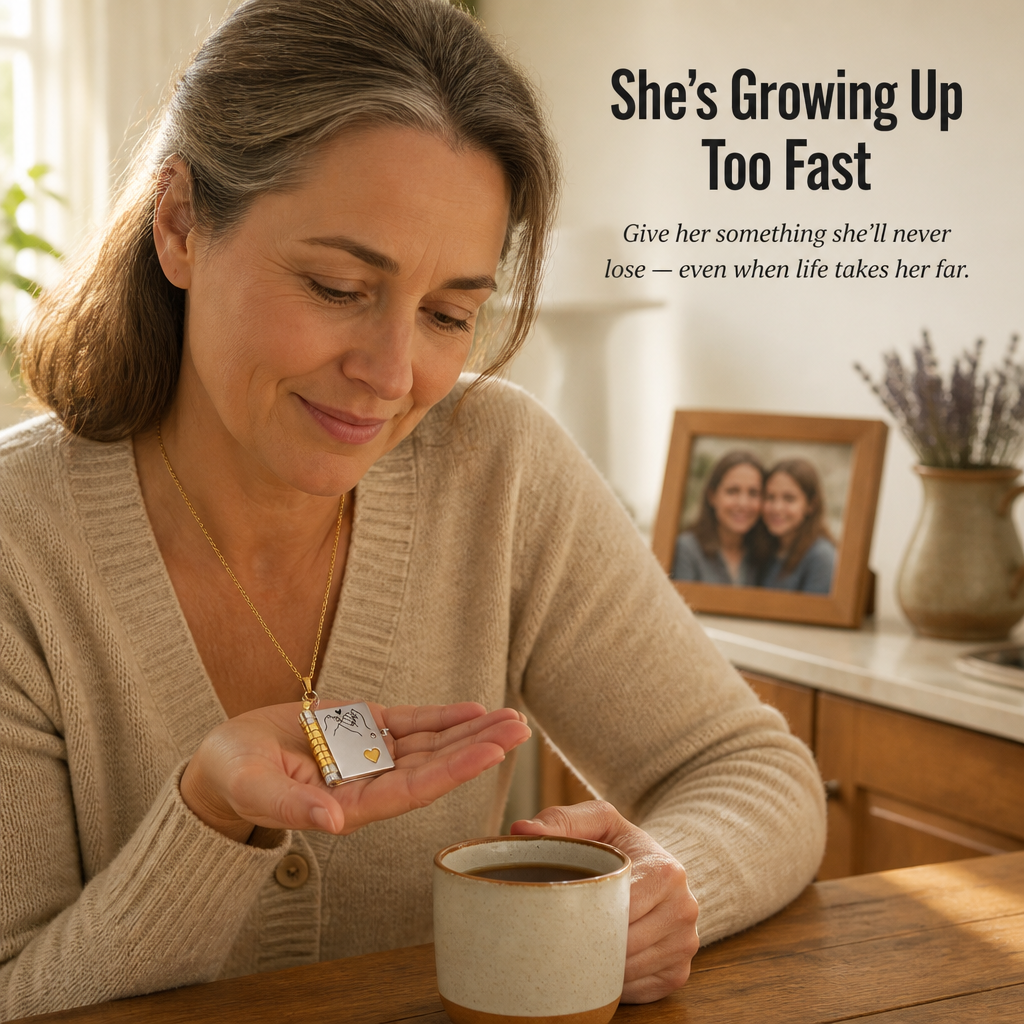 HeartLore™ — Gift Her an Engraved Love Book She Can Wear Daily