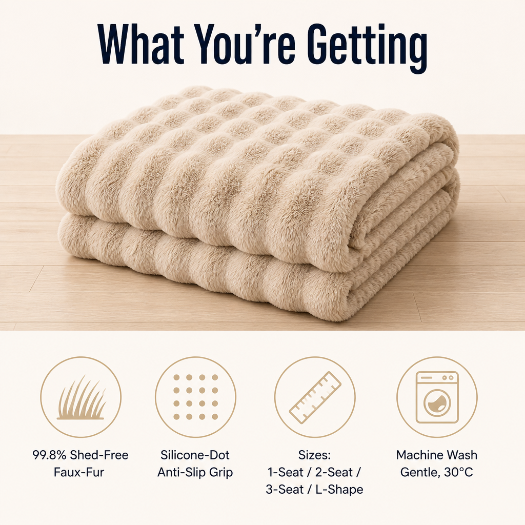 Velvoria™ — Cloak Your Sofa in Rabbit-Soft Plush That Holds Firm All Winter