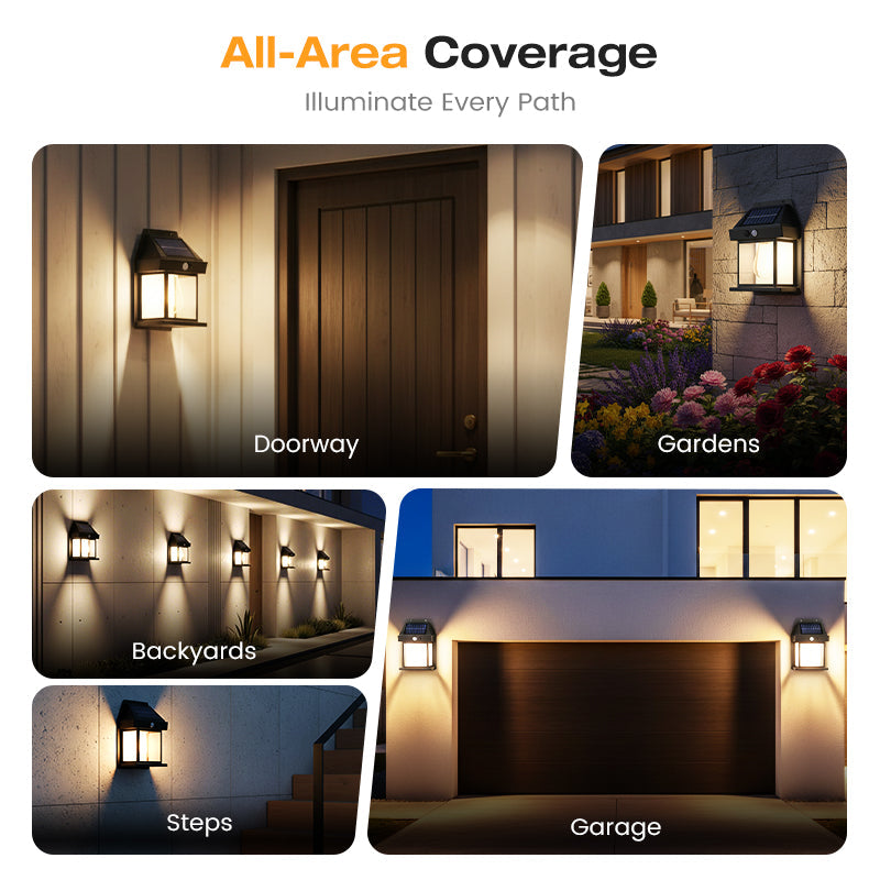 LumaGuard™ — Instant Solar-Powered Light That Welcomes You Home and Fends Off Threats