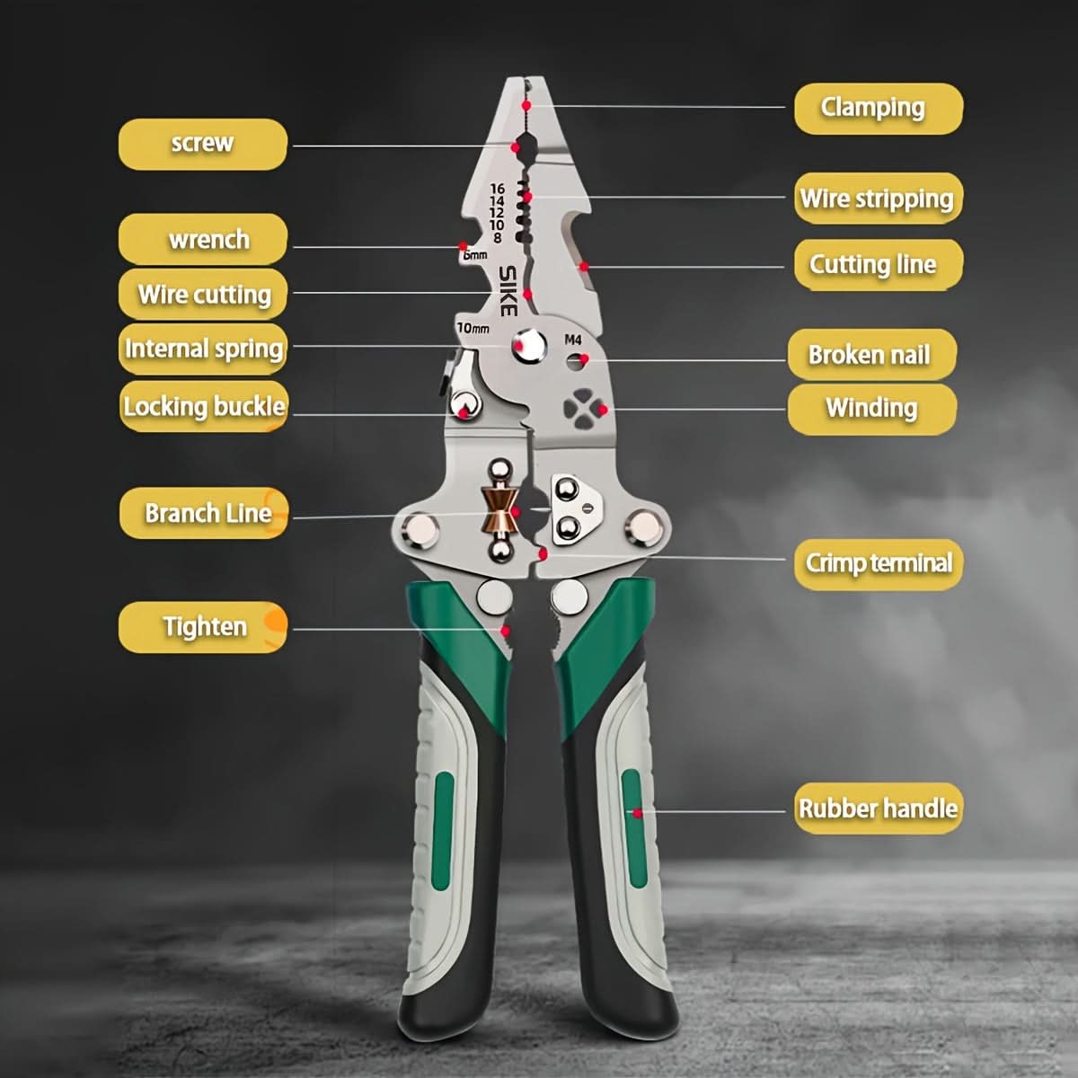 Multifunctional Wire Stripper Tool
