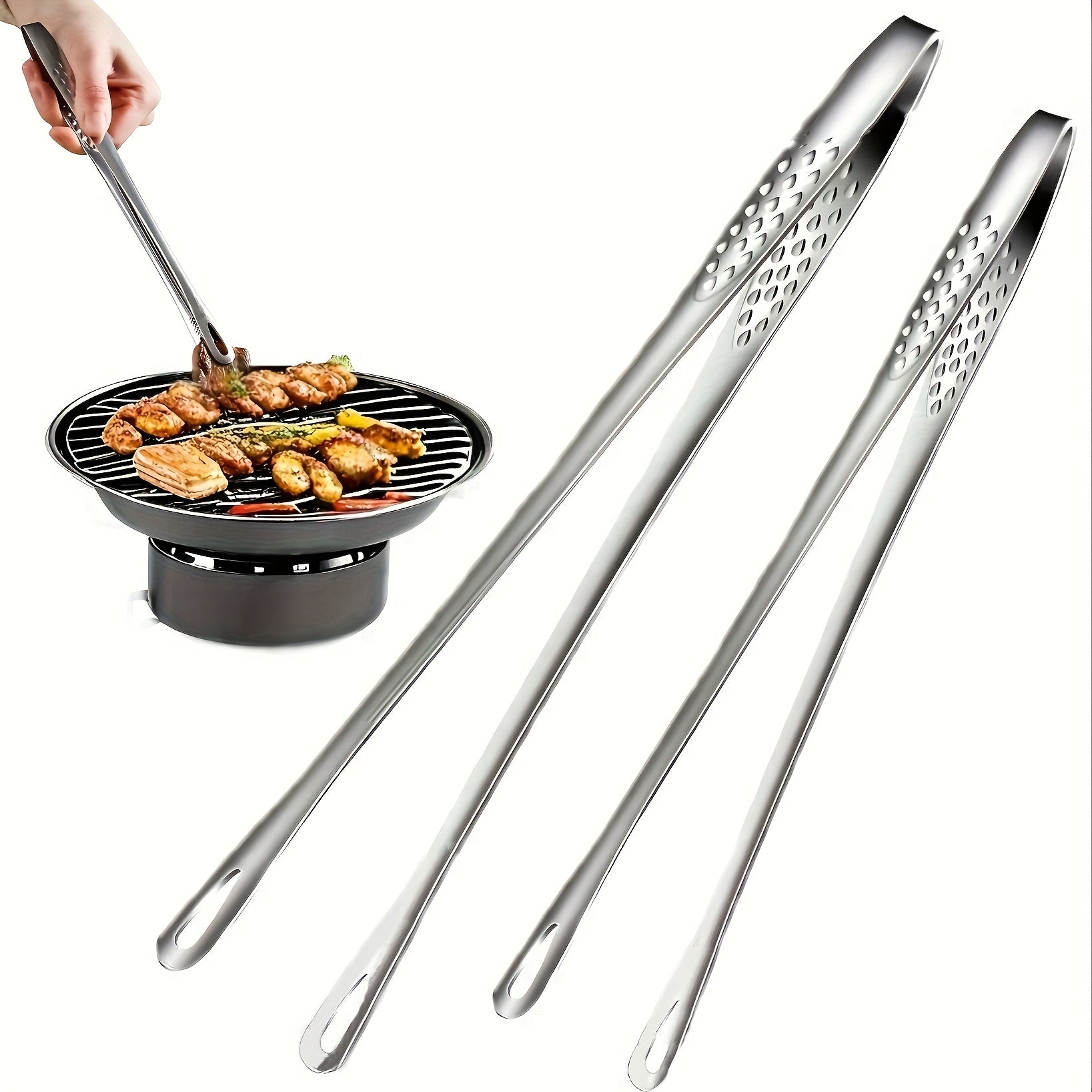 Versatile Stainless Steel Clips for Effortless Food Handling