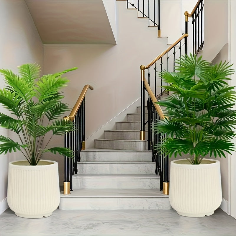 Stylish Indoor Planter Duo for Chic Home Decor