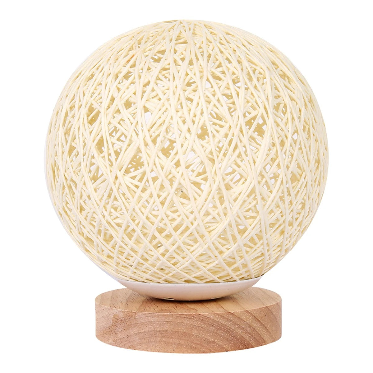 MoonLuxe | Artisan Dimmable Rattan Table Lamp