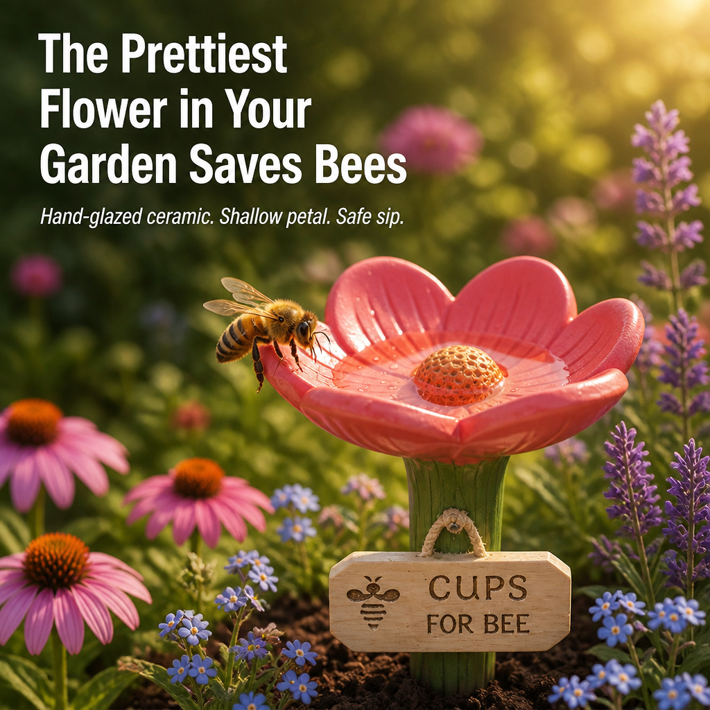 PurePollen™ — The Safe Sip Spot That Keeps Your Garden Buzzing Alive