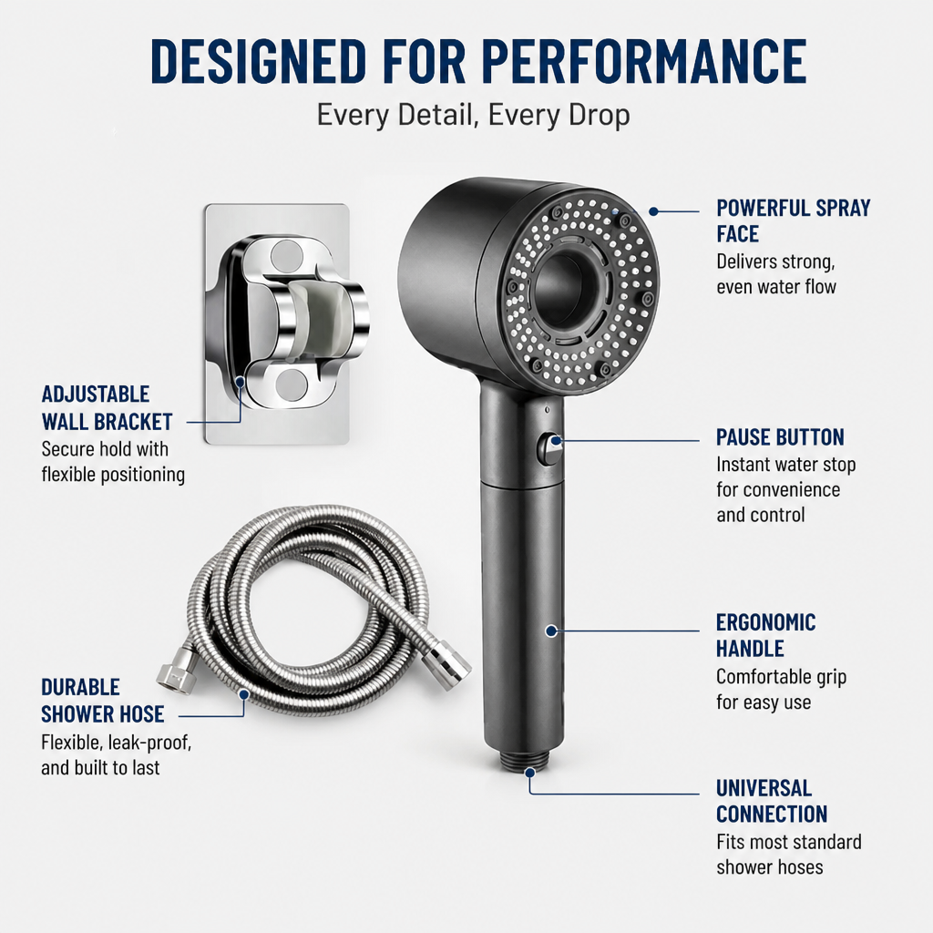 VivantPure™ — Recharge Your Senses with Silky, Powerful Showers That Glow