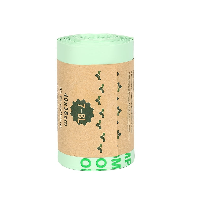 Eco-Friendly Thick Compost Bags for Kitchen Waste - 6L to 30L