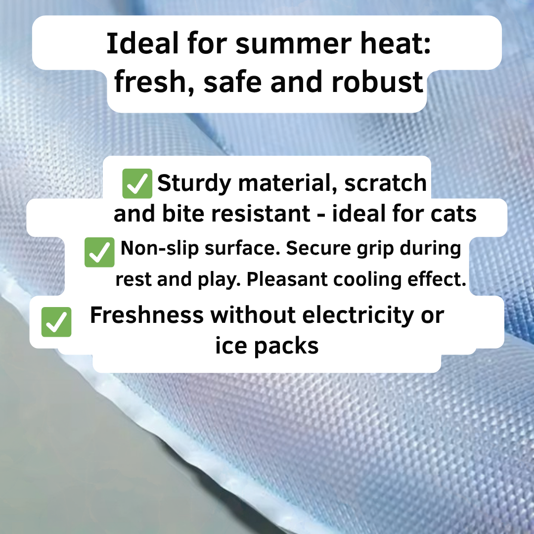 ChillPaw™ Breeze Mat — Transform Your Cat's Summer with Instant Cool Calm and Playful Joy
