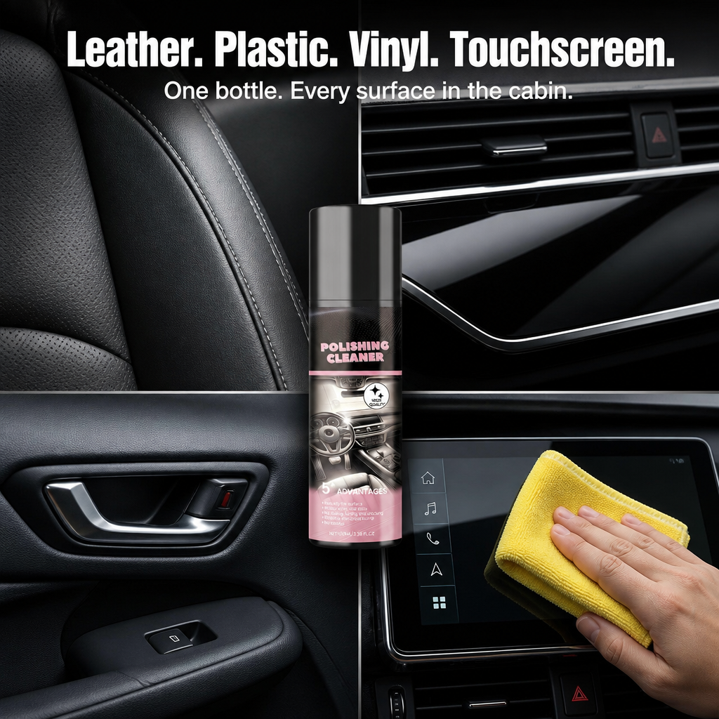 RadianceRide™ — Restore Faded Plastic, Cracked Leather & Dusty Dash to Freshness