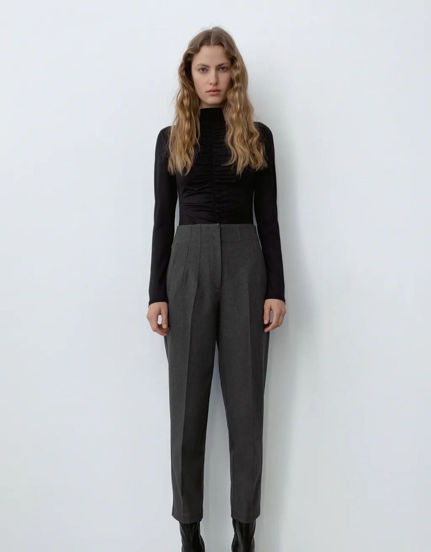 LunaLift™ Pleated High Waist Pants — Sculpt Your Curves and Feel Unstoppable All Day