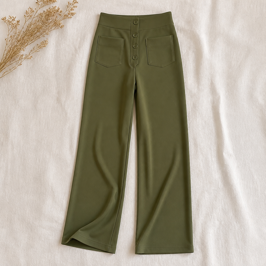 VelviaFlex™ High-Waist Stretch Pants — Smooth Your Waist, Move Freely, Own Every Moment