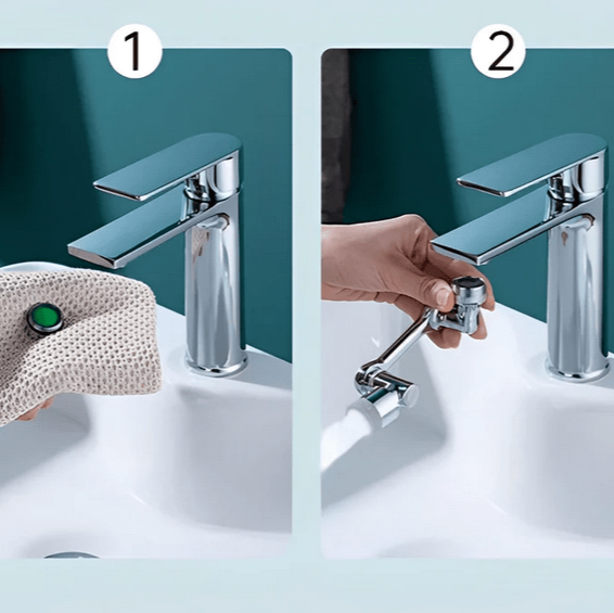 AquaFlex™ Tap — Take Full Control of Every Drop and Clean Every Corner Effortlessly