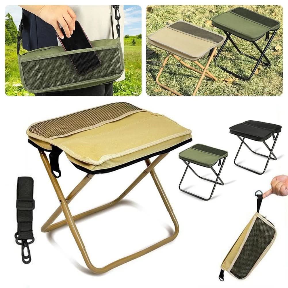 Portable Folding Stool for Camping and Travel