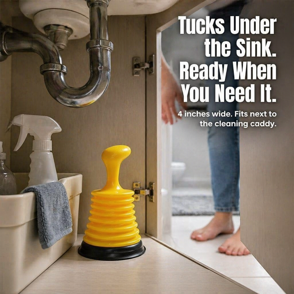DrainMight™ — Clear Tough Sink Clogs Fast Without the Fuss