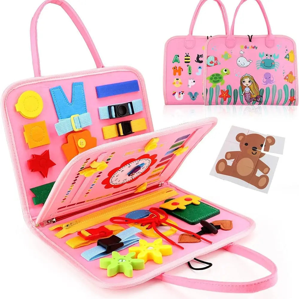 Touch Panel – Montessori Learning Toy for Children’s Motor Skill Development