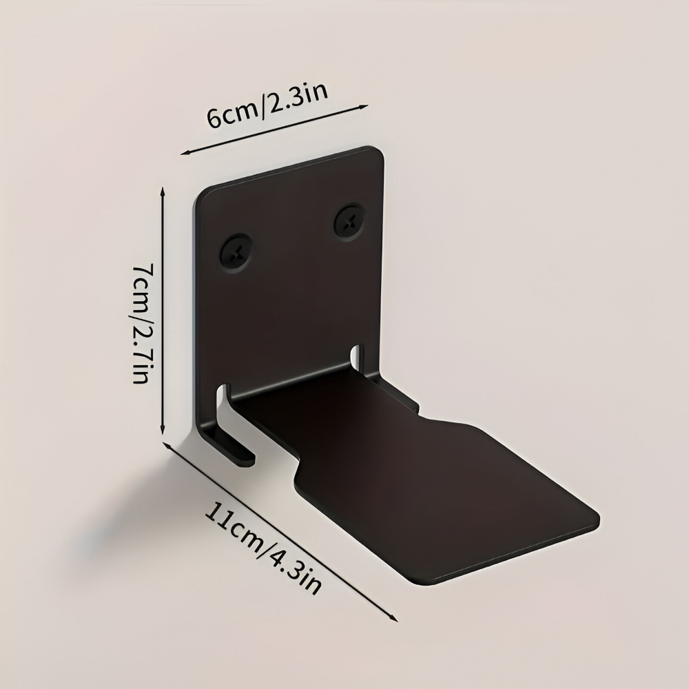 Floating Wall Shelf | Stealth Suspension Style for Books | Robust Iron Mounting Bracket | FloatShelf