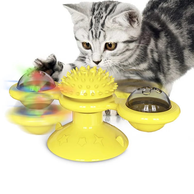 Interactive Cat Toy with Catnip – PouncePlay