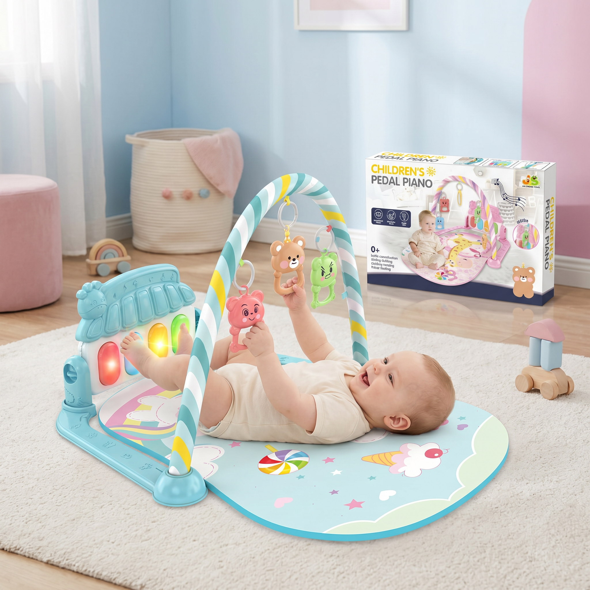PedalJoy™ — Ignite Your Baby’s Strength, Senses, and Smiles in Every Playful Step