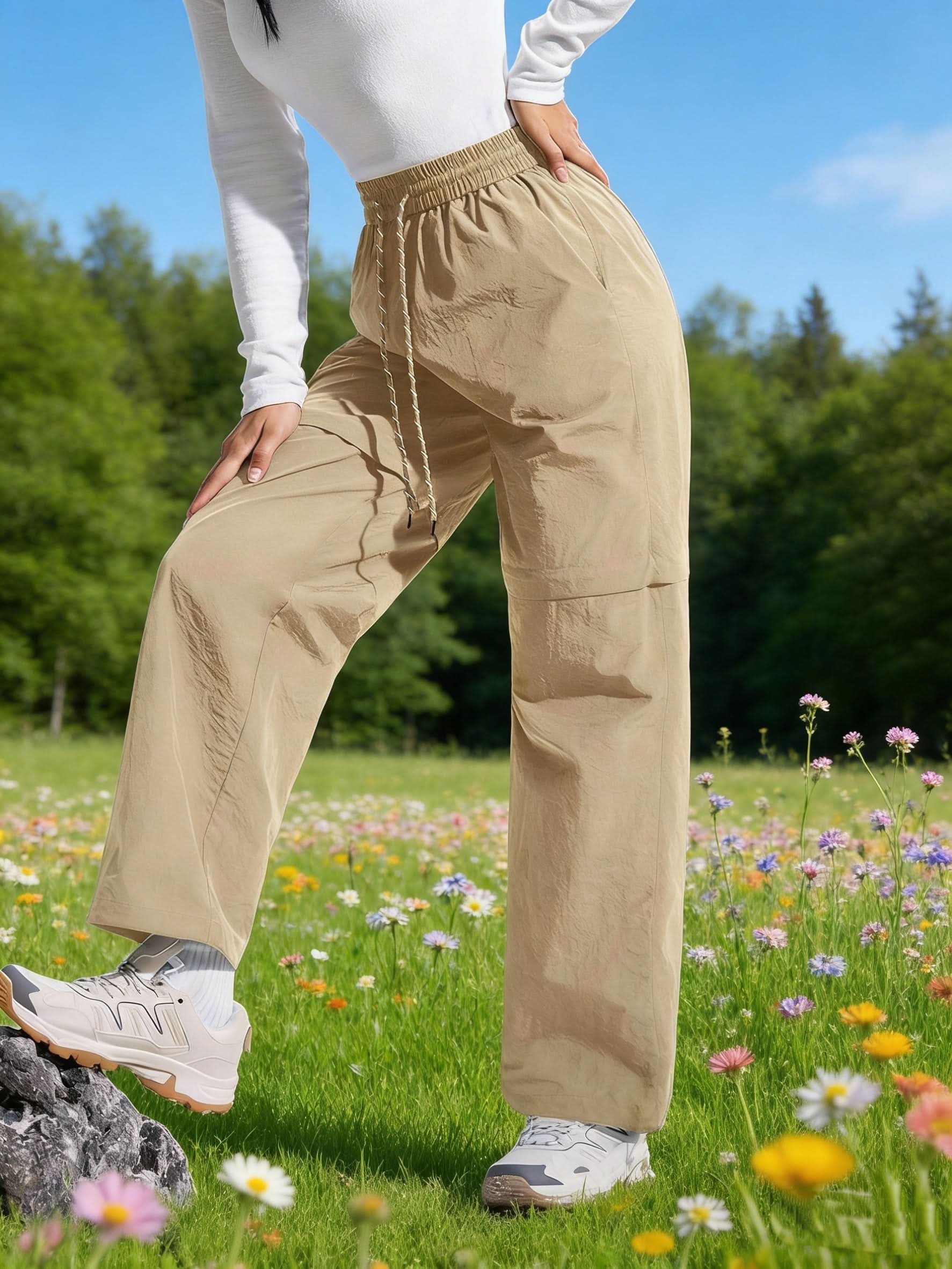Convertible Outdoor Hiking Trousers for Adventure Activities