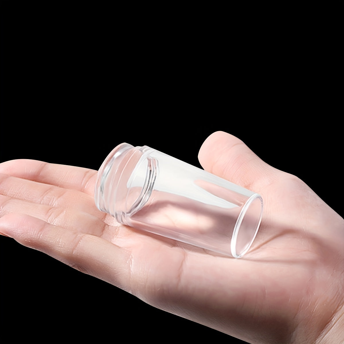 NailArtMaster - Transparent Silicone Stamper & Scraper Set for Flawless Designs