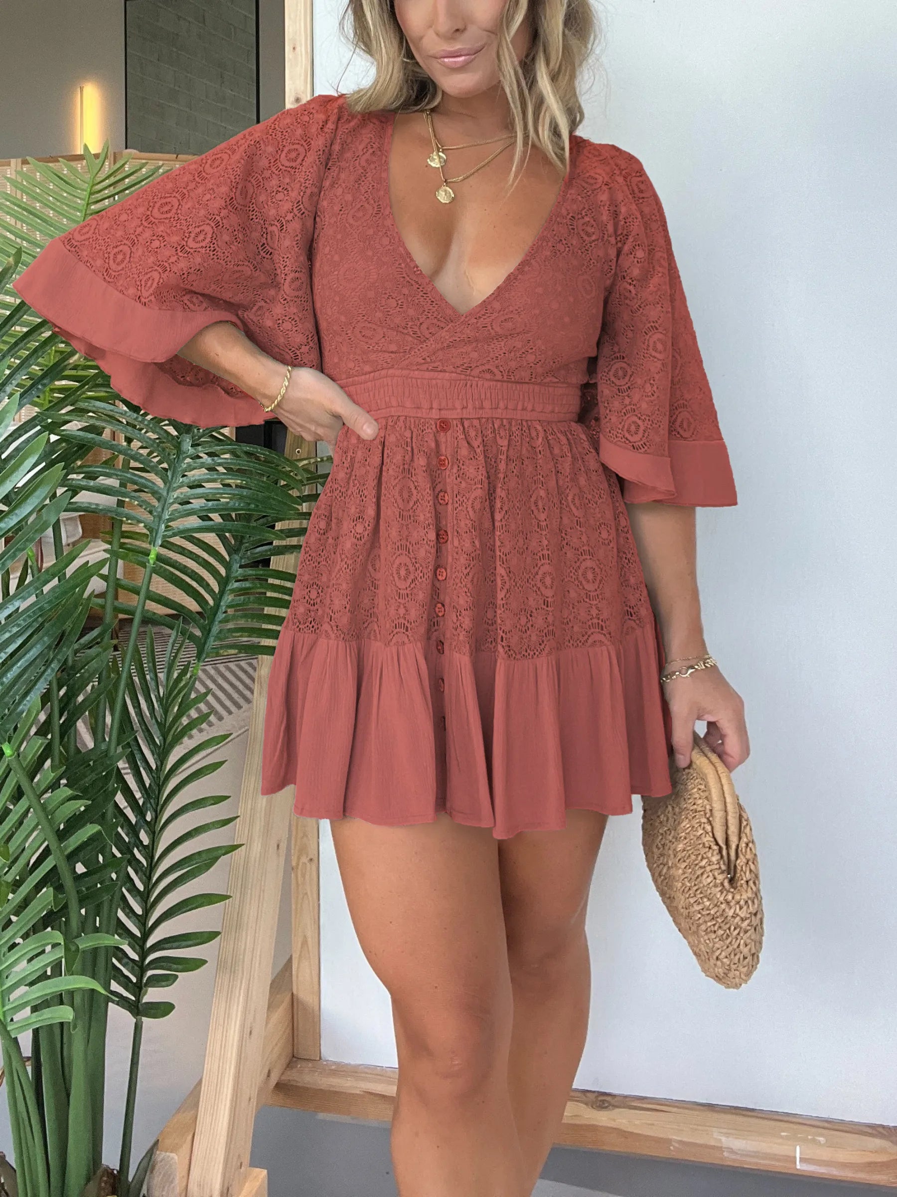 LunaViva™ Crochet Romper — Feel Unstoppable Comfort and Turn Heads Effortlessly All Summer