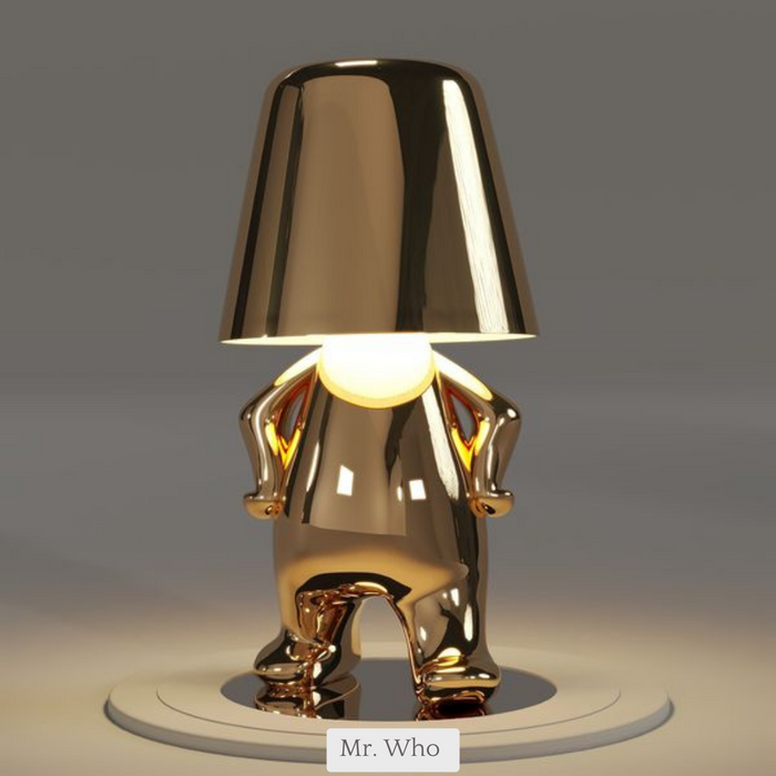 Charming Wireless LED Table Lamp with Rechargeable Dimming