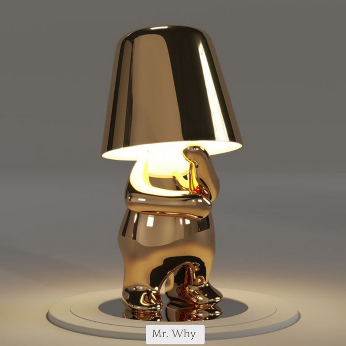 Charming Wireless LED Table Lamp with Rechargeable Dimming