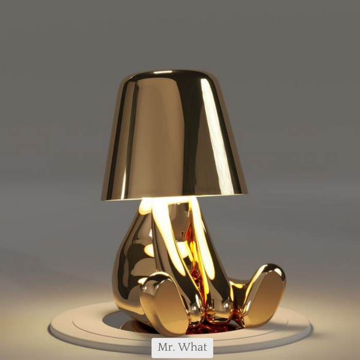 Charming Wireless LED Table Lamp with Rechargeable Dimming