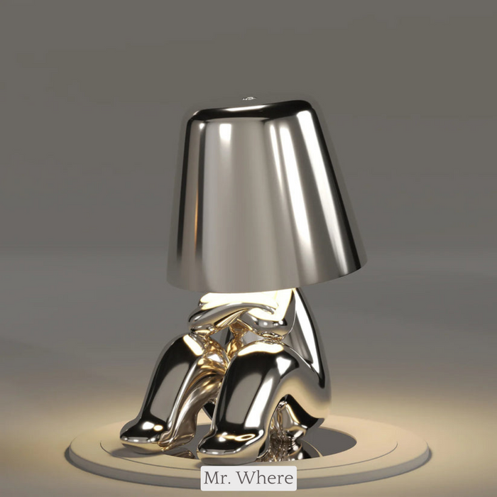Charming Wireless LED Table Lamp with Rechargeable Dimming