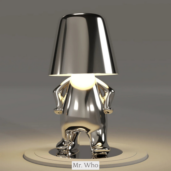 Charming Wireless LED Table Lamp with Rechargeable Dimming
