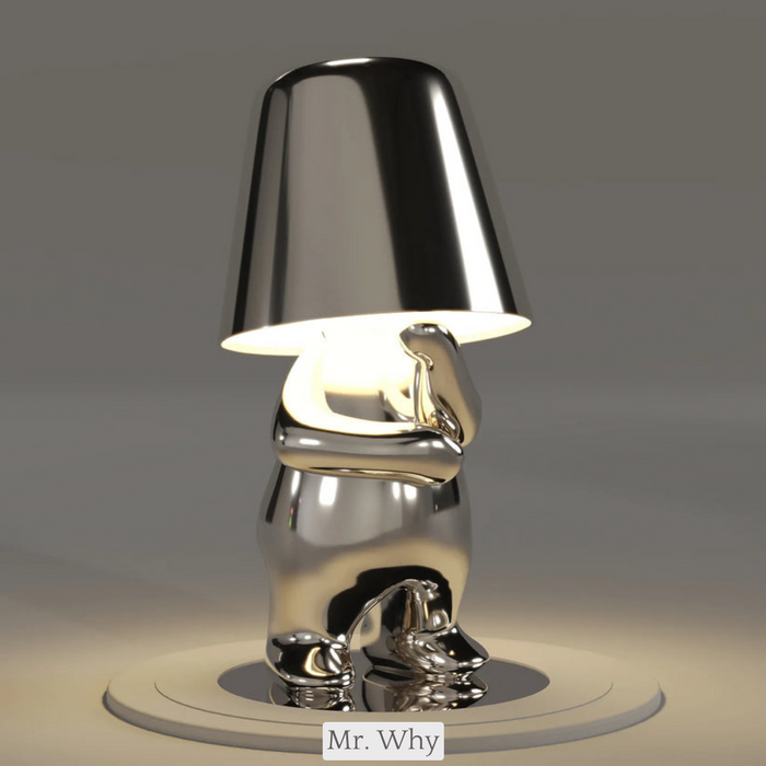 Charming Wireless LED Table Lamp with Rechargeable Dimming
