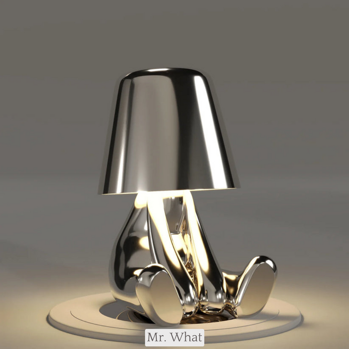 Charming Wireless LED Table Lamp with Rechargeable Dimming