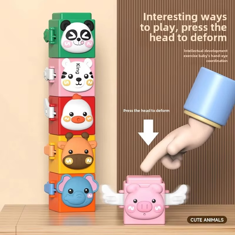 50% Discount Temporary | Stackable Animal Figures