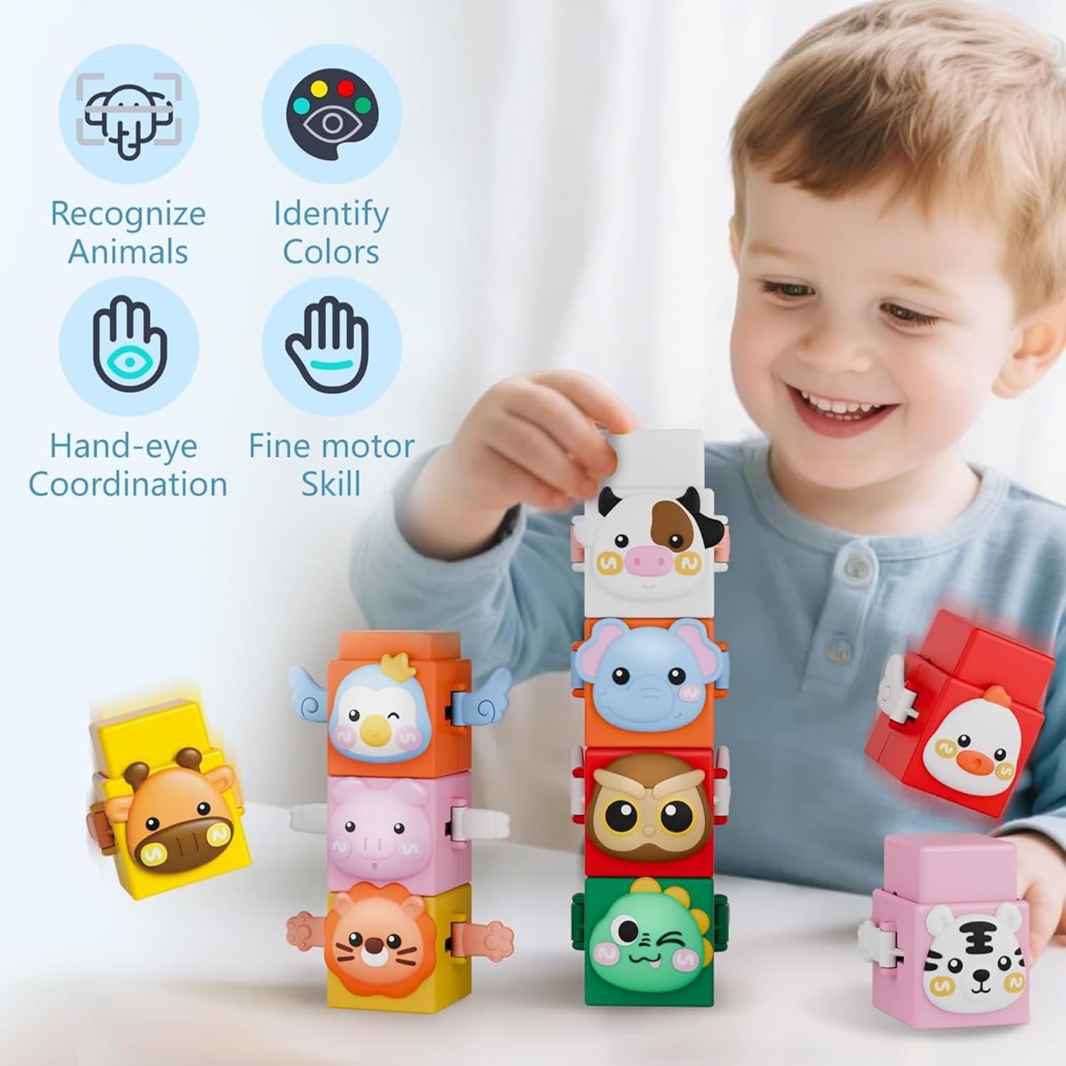 50% Discount Temporary | Stackable Animal Figures