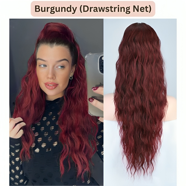 Temporary 50% Discount | Curly Hair Extensions with Ponytail Clips