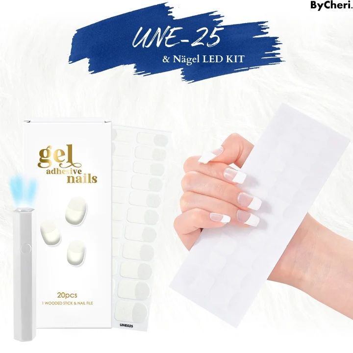 50% Off Temporary | EZGel - Achieve Salon-Quality Nails Anytime, Anywhere!