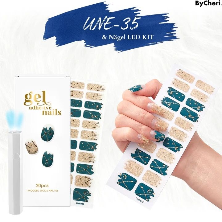 50% Off Temporary | EZGel - Achieve Salon-Quality Nails Anytime, Anywhere!