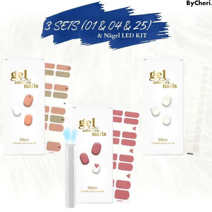 50% Off Temporary | EZGel - Achieve Salon-Quality Nails Anytime, Anywhere!