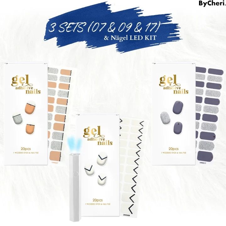 50% Off Temporary | EZGel - Achieve Salon-Quality Nails Anytime, Anywhere!