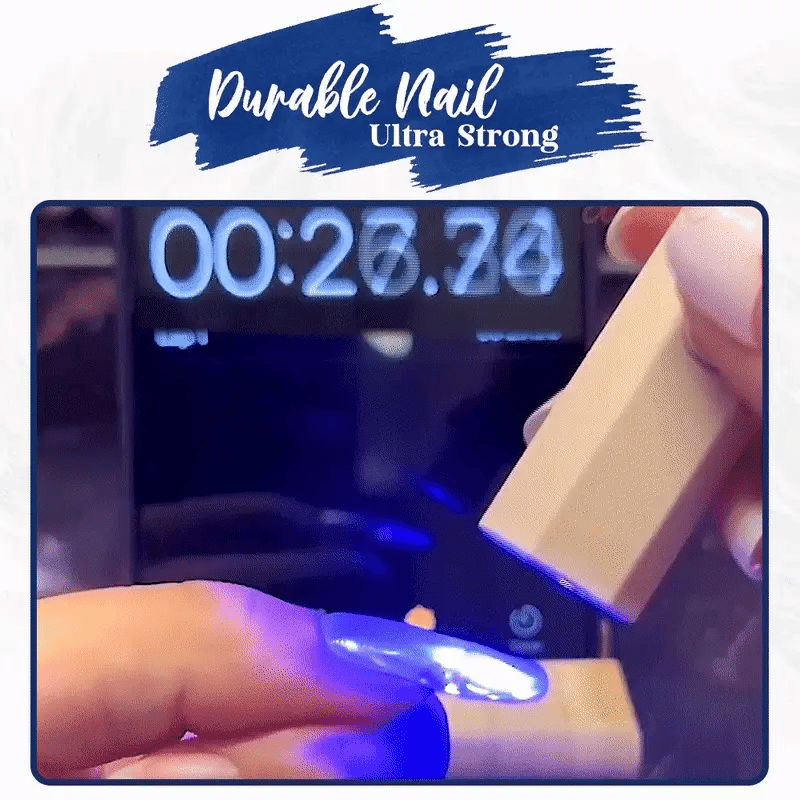 50% Off Temporary | EZGel - Achieve Salon-Quality Nails Anytime, Anywhere!