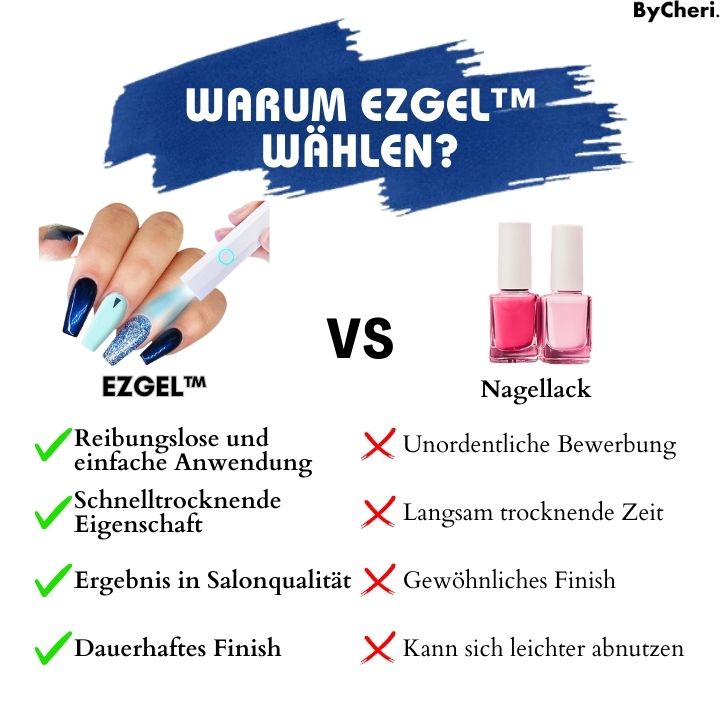 50% Off Temporary | EZGel - Achieve Salon-Quality Nails Anytime, Anywhere!