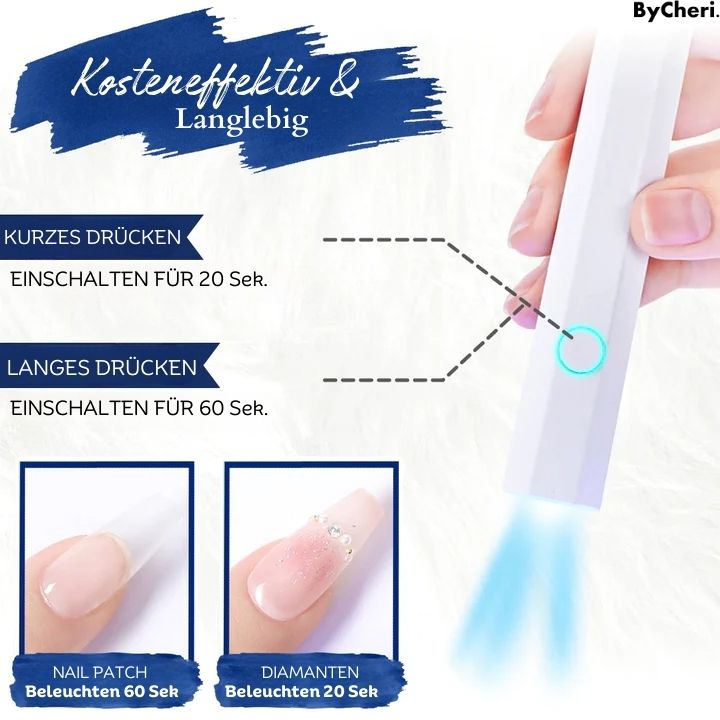 50% Off Temporary | EZGel - Achieve Salon-Quality Nails Anytime, Anywhere!