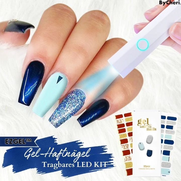 50% Off Temporary | EZGel - Achieve Salon-Quality Nails Anytime, Anywhere!