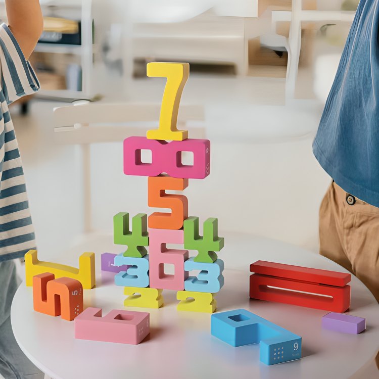 Temporary 50% Discount | FunDigits | Teaches Counting and Addition through Stacking!