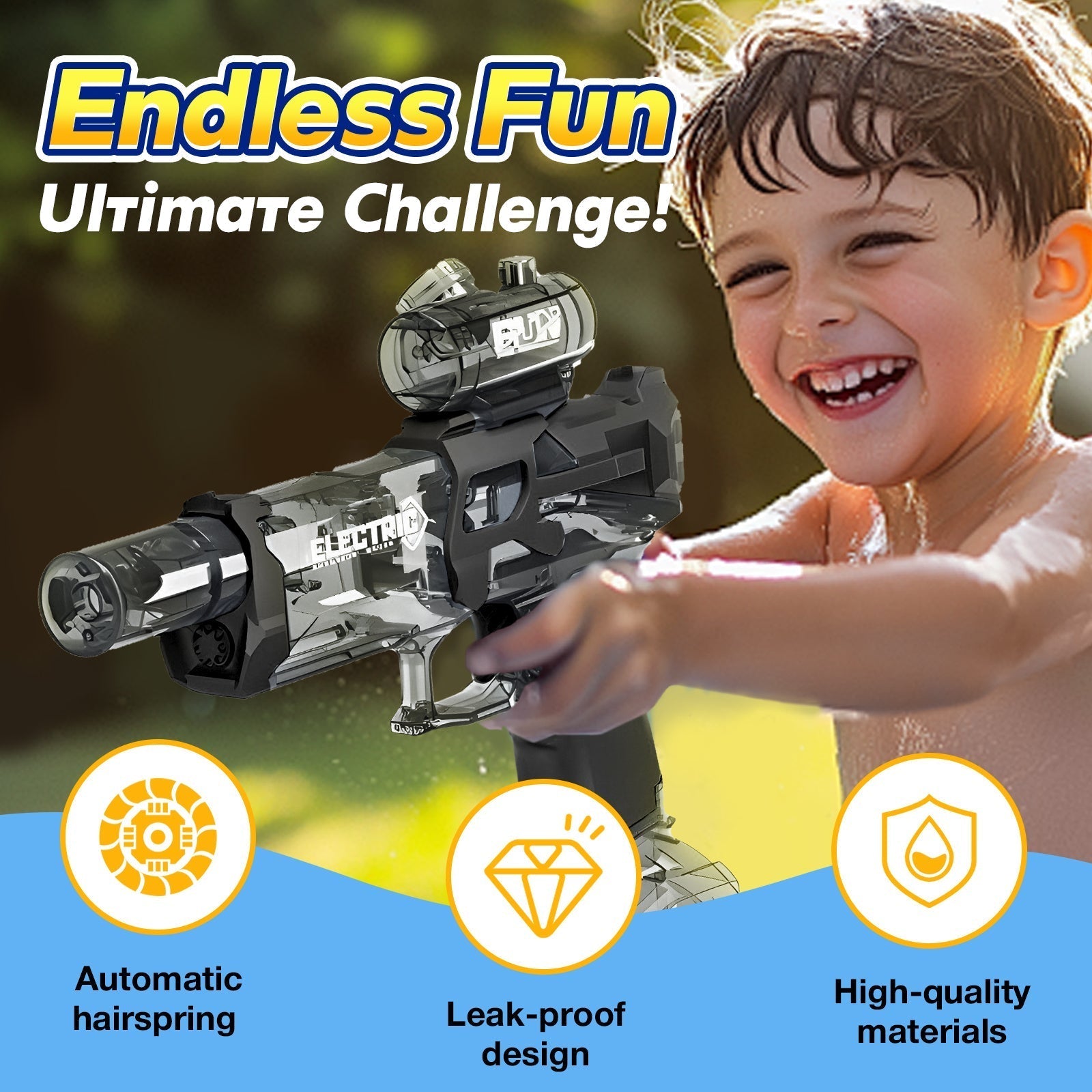 50% Off Temporary | Hydro Water Blaster Designed for Outdoor Battles!