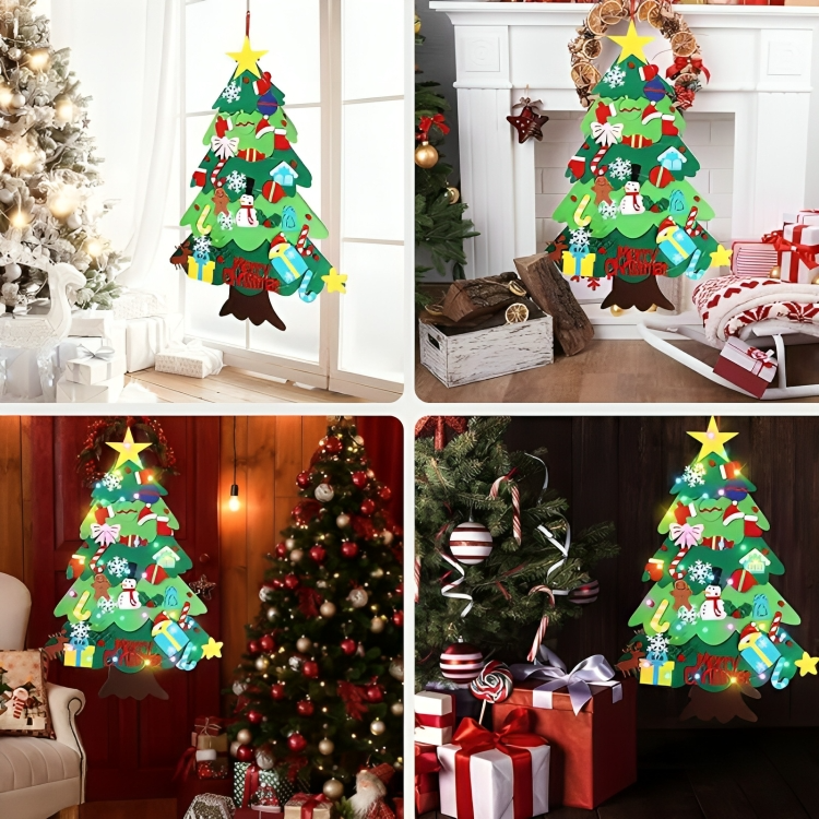 DIY Felt Christmas Tree for Kids - 50% Discount Temporarily