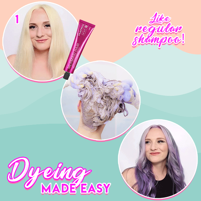Temporary Hair Color Shampoo - Achieve Your Favorite Shade in Seconds!